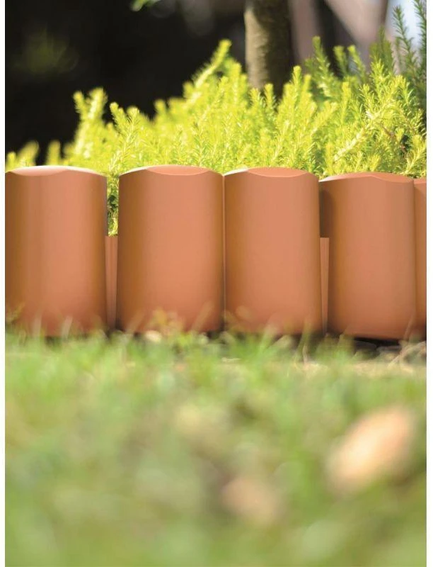 Prosperplast PP GARDEN PALISADE 6 TERACOTT 3,02 m