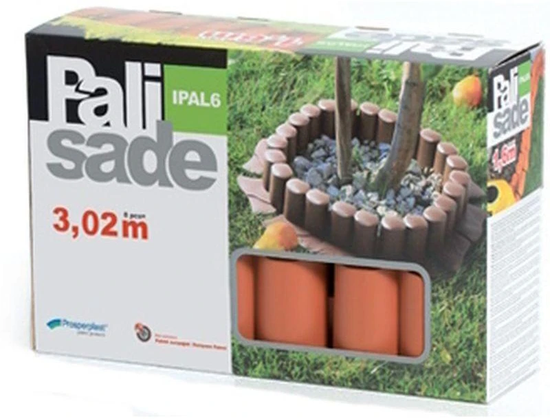 Prosperplast PP GARDEN PALISADE 6 TERACOTT 3,02 m