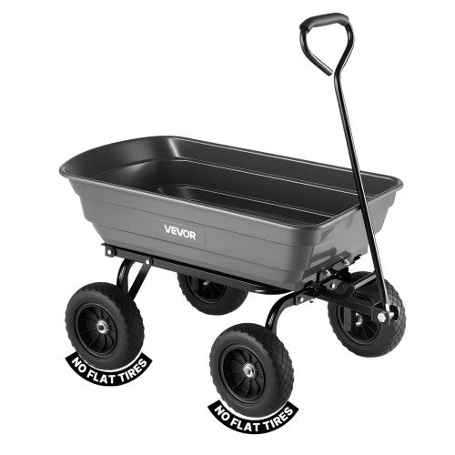 VEVOR Sodo vėžimėlis su išvertimo mechanizmu