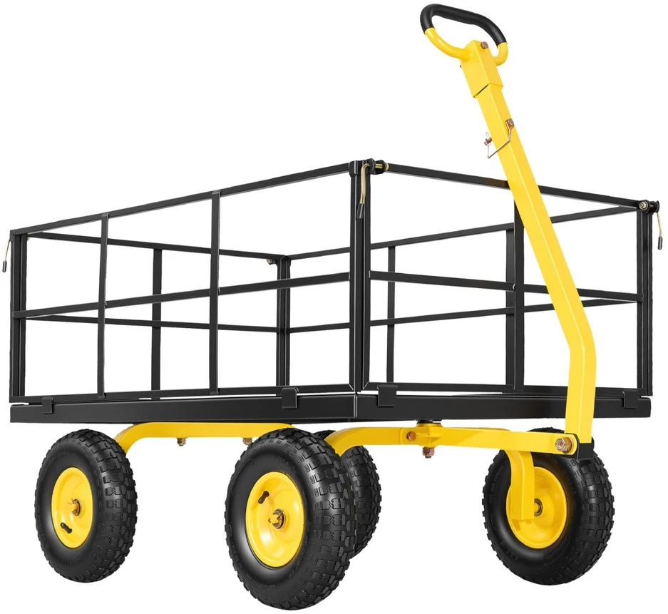 VEVOR Plieninis sodo vežimėlis 635 kg