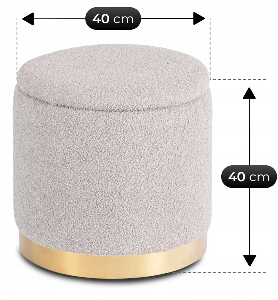 Sofa CARNOS PILKAS MINKŠTAS BUKLĖ PUFAS