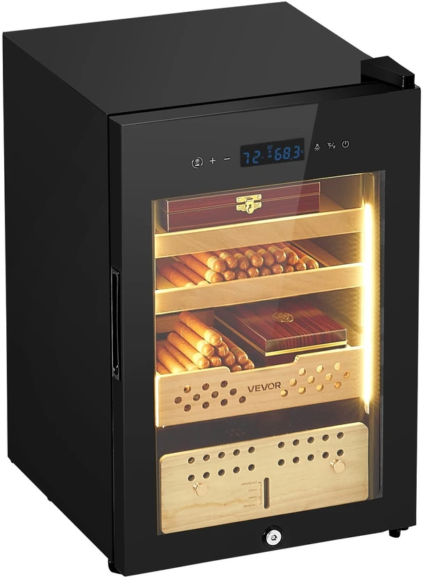 Drėkintuvas VEVOR Elektrinis 60L cigarų humidoras namams