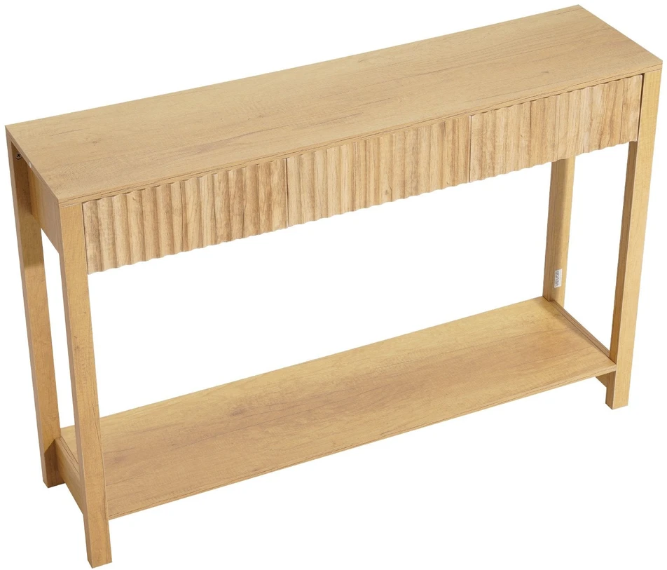 VEVOR 120 cm konsolinis stalas su stalčiais