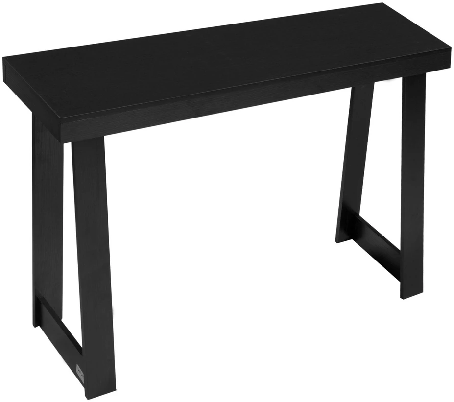 VEVOR 118 cm moderna konsolė juoda