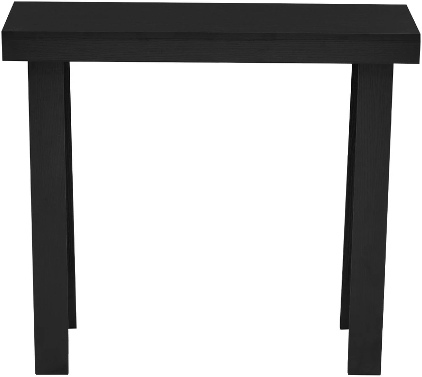 Lova VEVOR juodas konsolinis stalas 91,5 cm