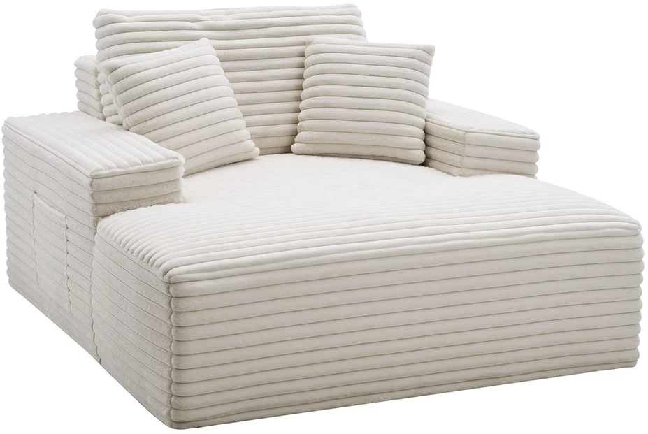 Sofa VEVOR Modernus fotelis-gultas su pagalvėmis