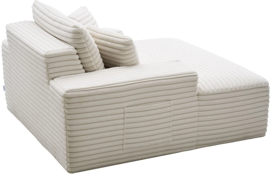 Sofa VEVOR Modernus fotelis-gultas su pagalvėmis