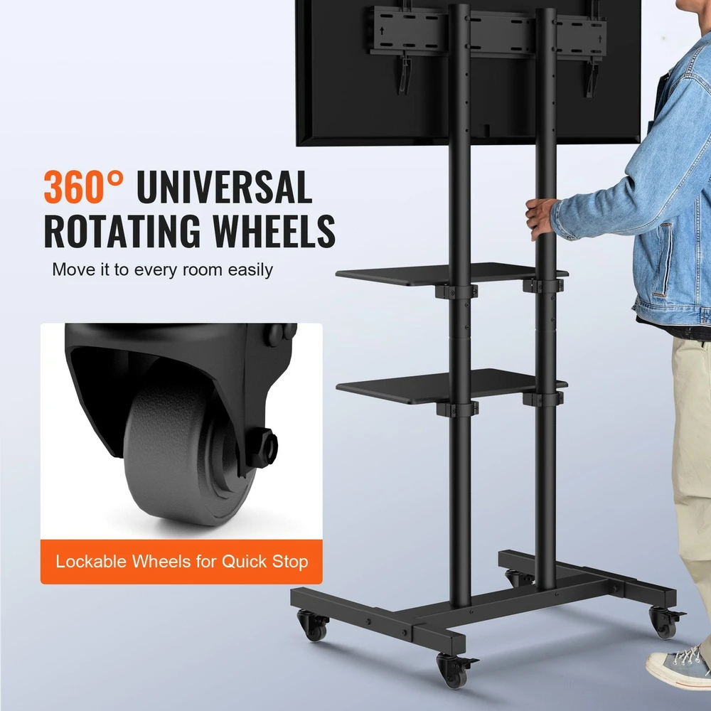 Sofa VEVOR Mobilus TV stovas 32-70 colių televizoriams