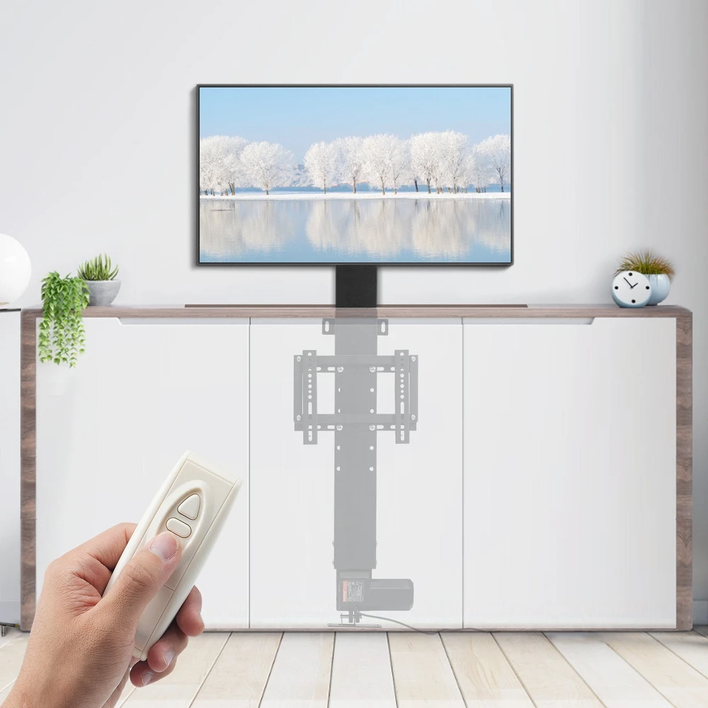 Laikiklis Vevor Automatinis TV pakėlėjas 77–127 cm televizoriams