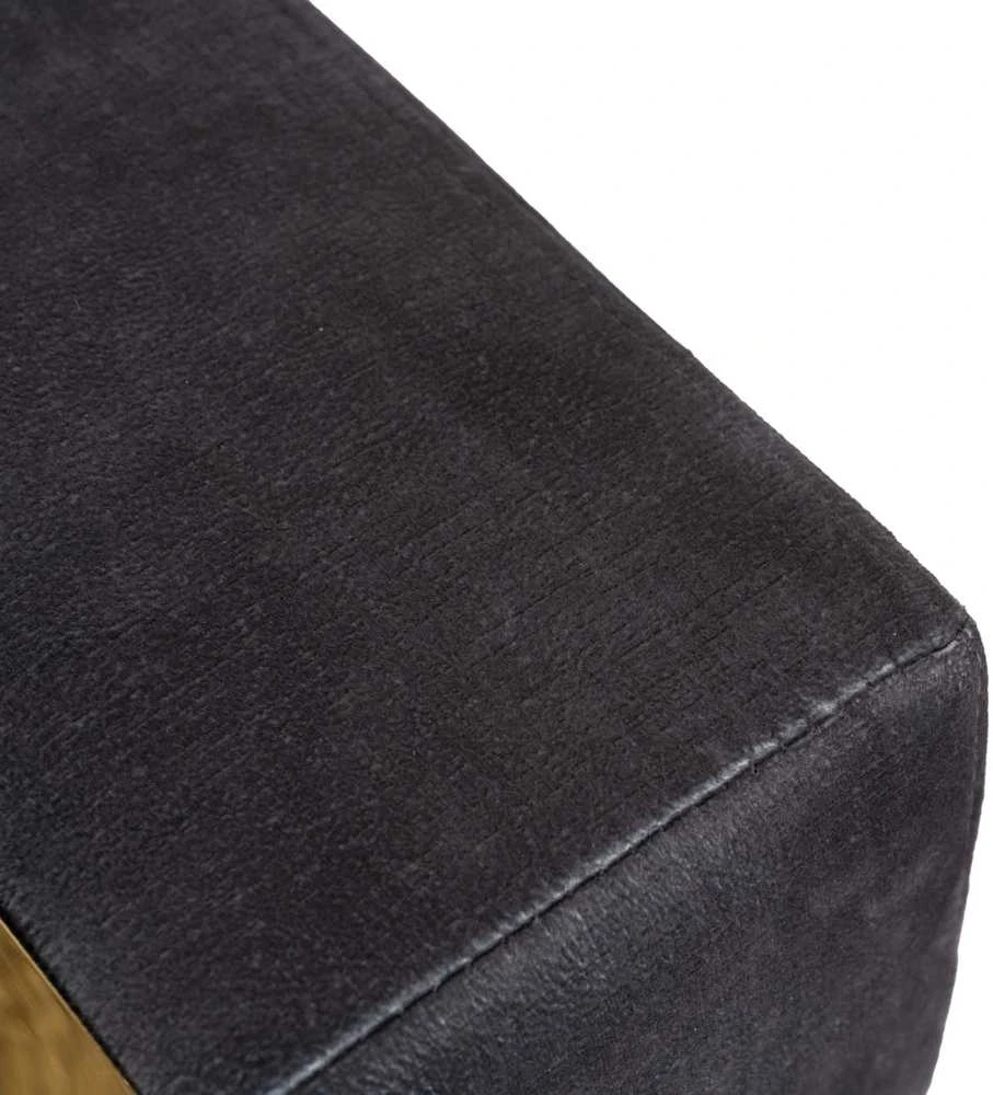 Sofa PALLAZO 2S Dwuosobowa Juodai/Złota