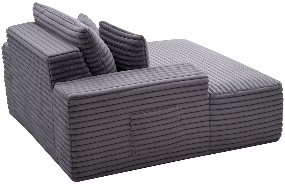 Sofa VEVOR miegamojo krėslas su pagalvėlėmis