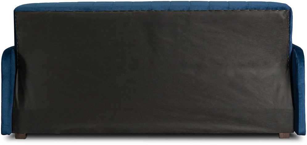 Mebel Elite Išskleidžiama sofa-lova, 198 cm, tamsiai mėlyna, veliūrinė