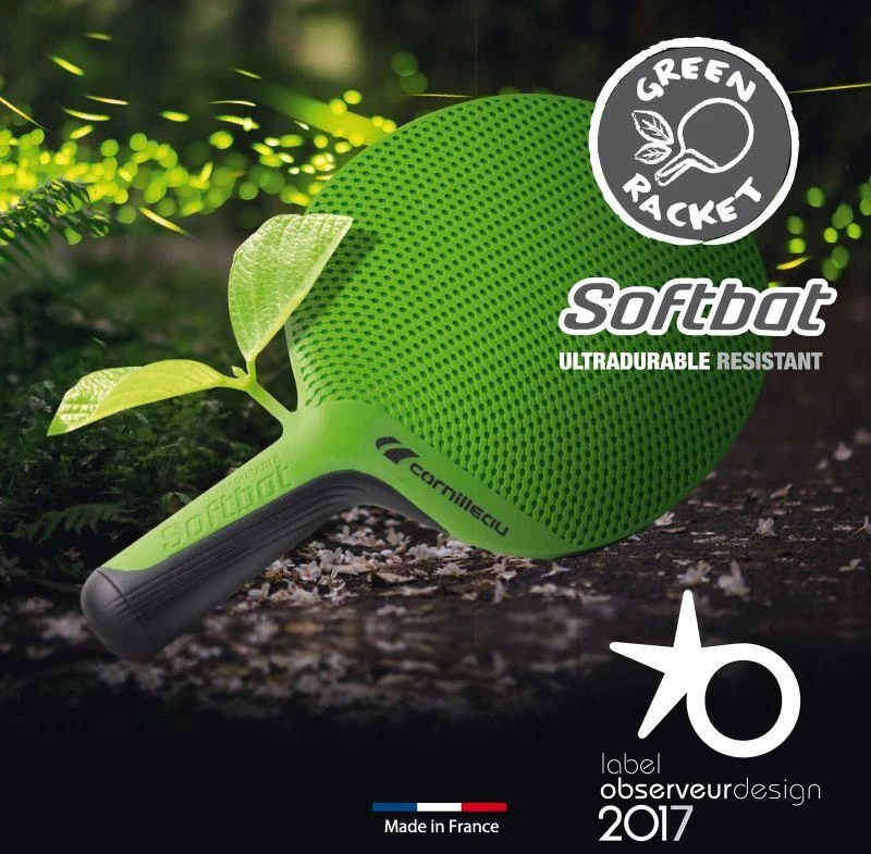 Stalo teniso raketė Cornilleau Softbat - Raudona
