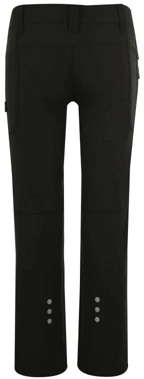 Softshell kelnės mergaitėms ir berniukams Trollkids, juodos