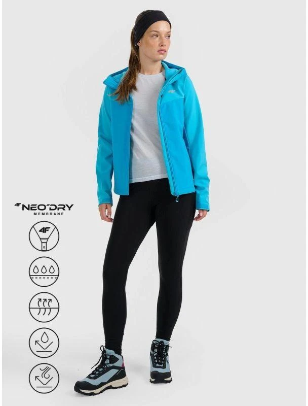 Softshell striukė 4F W 4FRAW25TSOFF505-33S