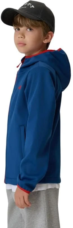Softshell striukė berniukams 4F M598, tamsiai mėlyna