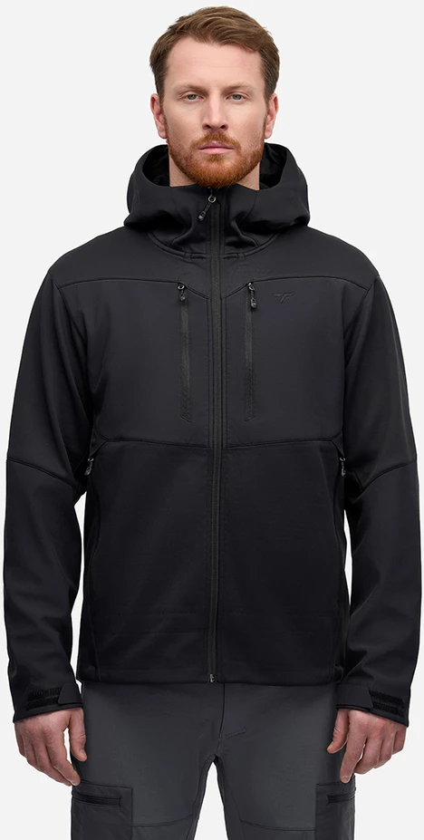 Softshell striukė Finntrail HYBRIDSHELL Graphite 1314 Softshell, Dydis: S