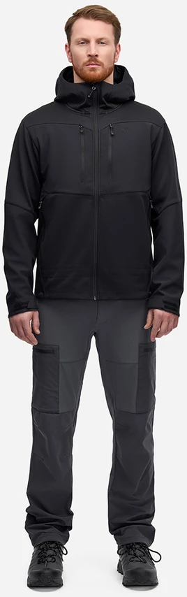 Softshell striukė Finntrail HYBRIDSHELL Graphite 1314 Softshell, Dydis: S