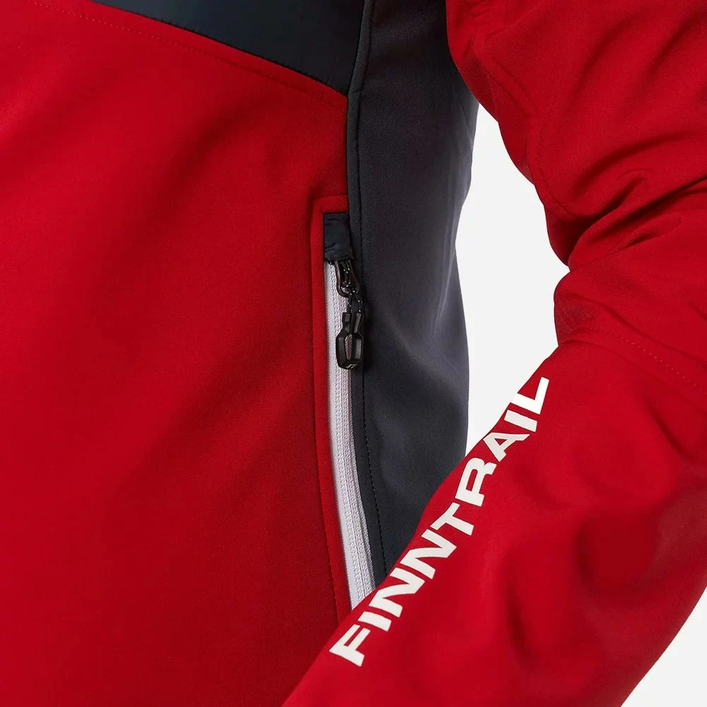 Softshell striukė Finntrail NITRO Raudona 1320 Softshell, Dydis: XS