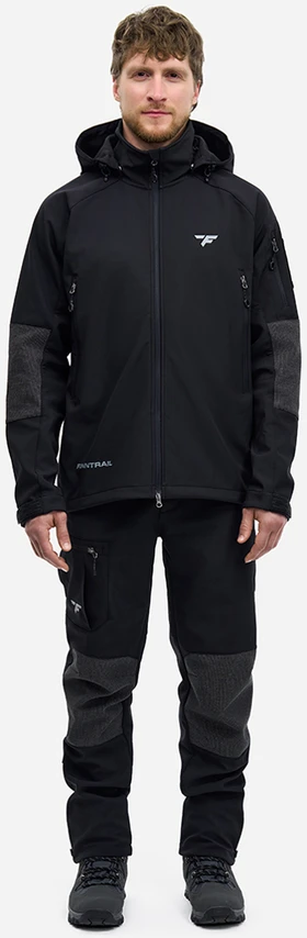 Softshell striukė Finntrail TACTIC Graphite 1323 Softshell, Dydis: S