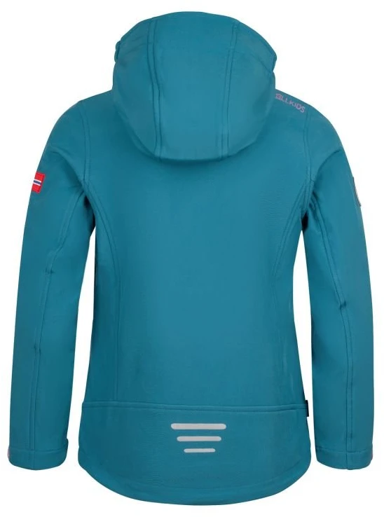 Softshell striukė mergaitėms Trollkids Trollfjord