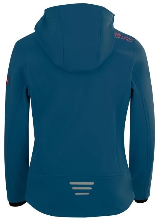 Softshell striukė mergaitėms TrollKids Trollfjord, 175-115