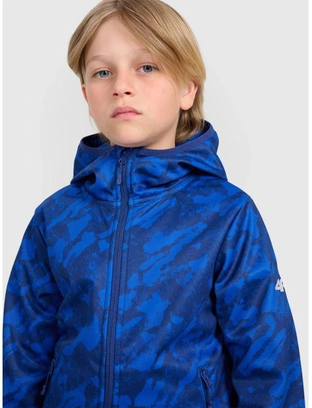 Softshell striukė, neperpučiama membrana 5000, berniukams 4F 4FJRAW25TSOFM508-90A