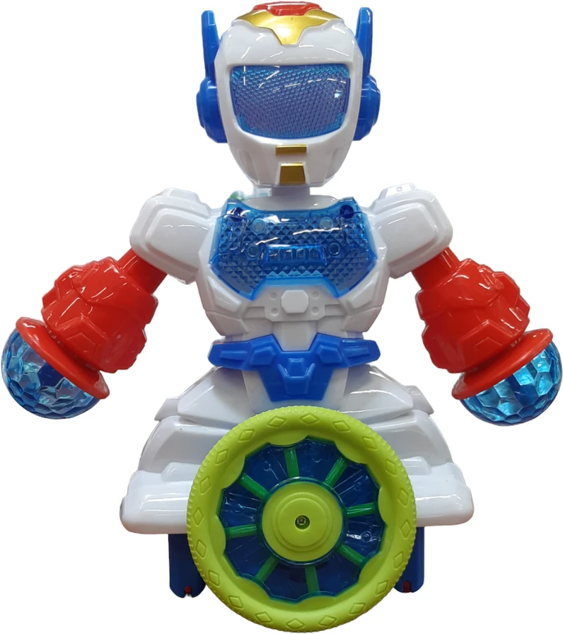 Šokantis Robotas su 3D šviesom
