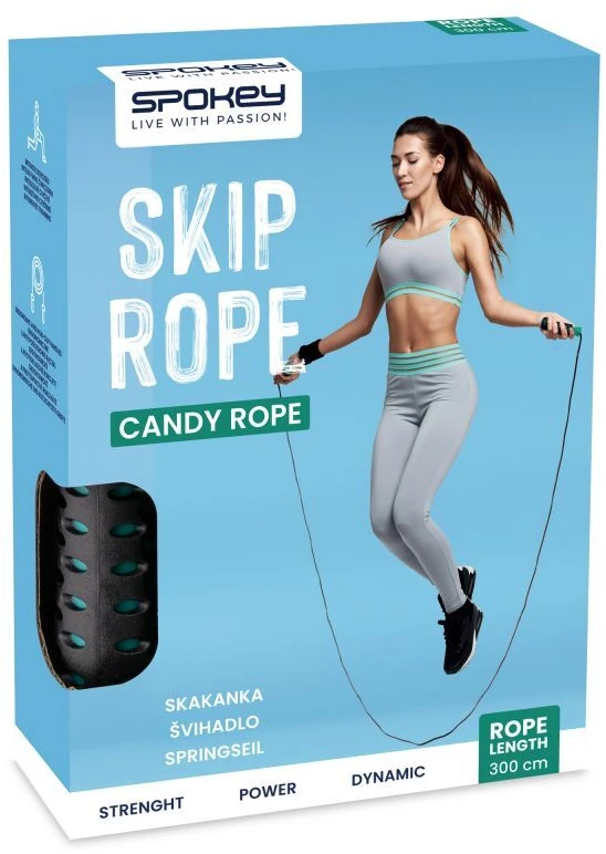 Šokdynė Spokey CANDY ROPE
