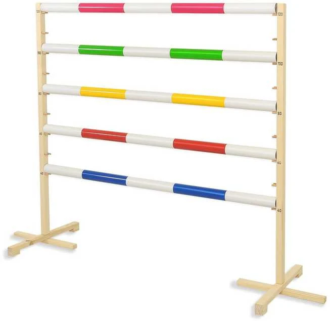 Šokinėjimo kliūtis hobby horse su raudona sija 120 cm