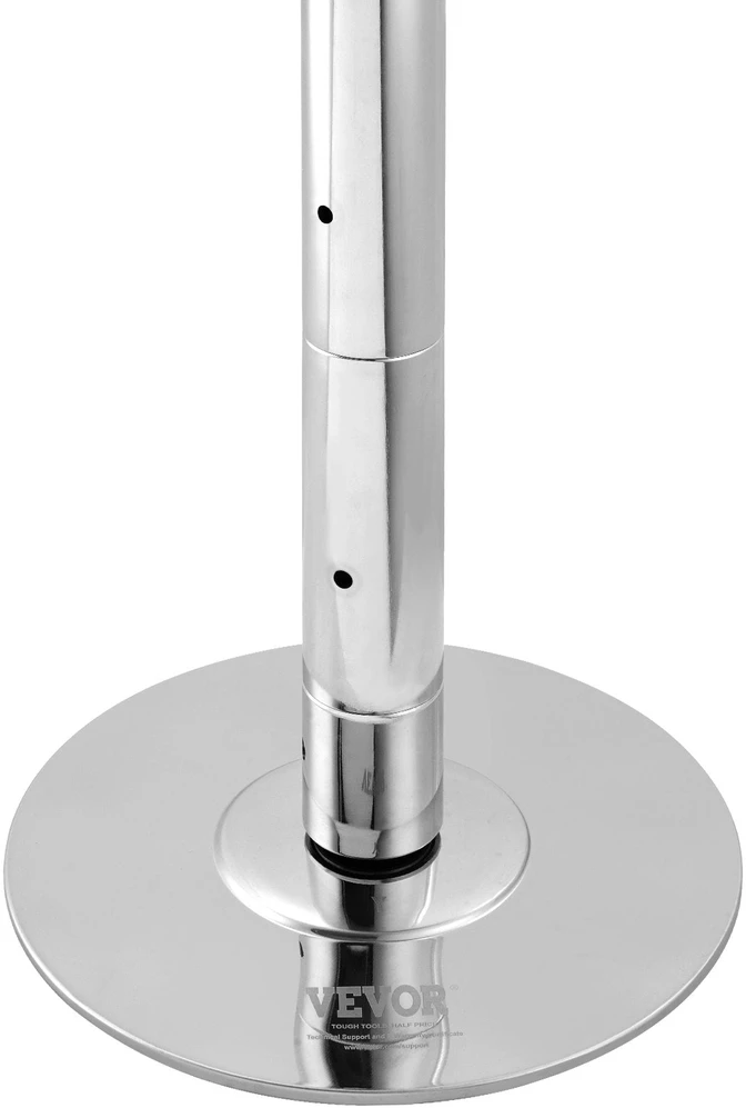 VEVOR Reguliuojamas 45mm šokių stulpas
