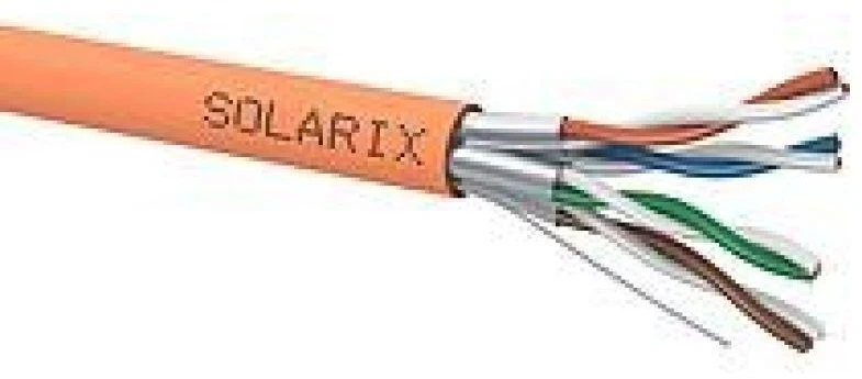 SOLARIX CAT.6A STP LSOH B2ca s1d1a1 vytos poros kabelis, 500 m ritė