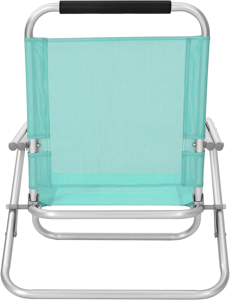 Songmics Strandstuhl Outdoor-Stuhl grün