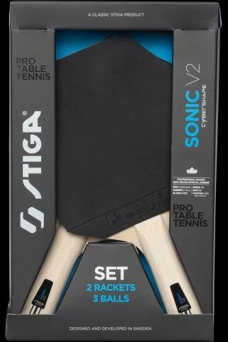 Stalo teniso komplektas Stiga CYBERSHAPE V2 – Hobby