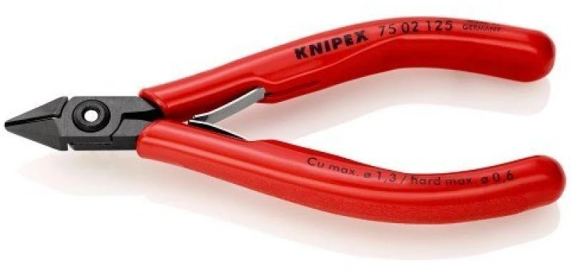 Kirpimo replės Knipex 7502125; 125 mm
