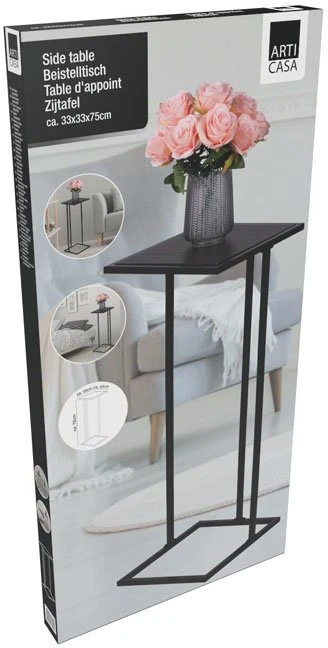 Articasa Arti Casa - Side table, helper (Juodas)