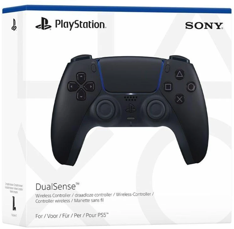 Sony DualSense žaidimų valdiklis, juodas, PS5