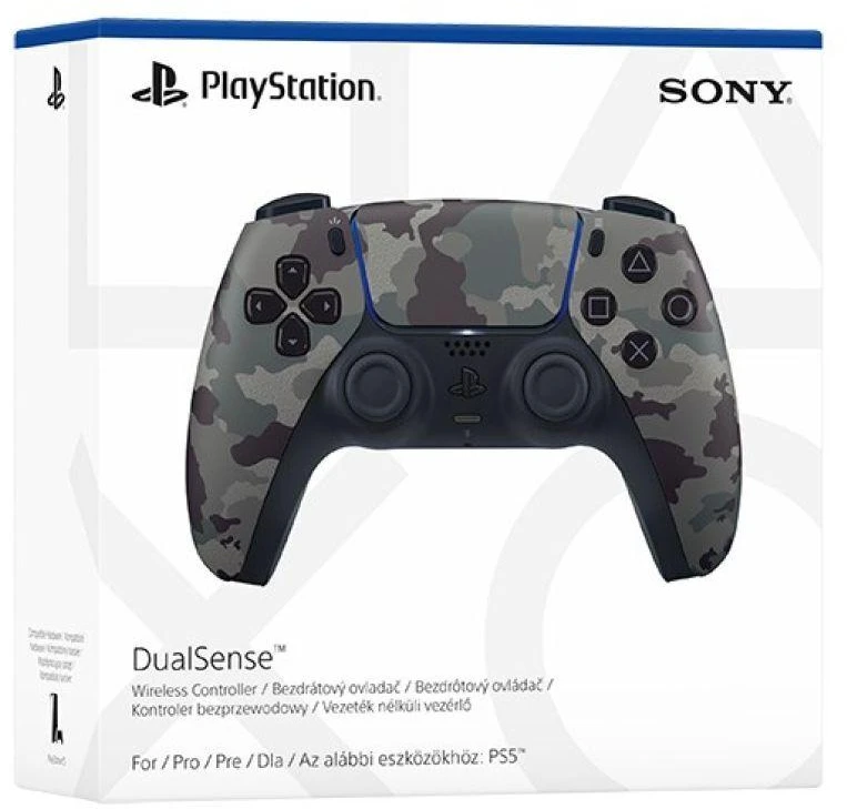 Žaidimų Valdiklis - Sony DualSense Gamepad PS5 Bluetooth/USB Įkraunamas Kamufliažas