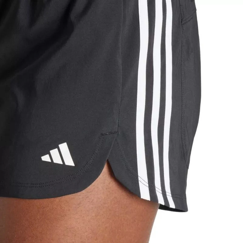 Šortai adidas Pacer Training 3-Stripes Woven High-Rise W IT7760