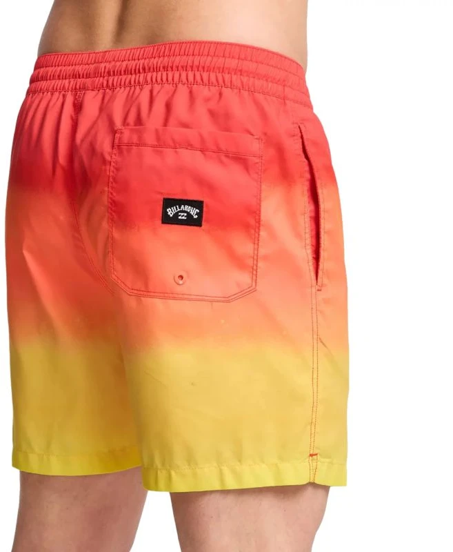 Šortai Billabong All Day Fade, 16 colių, oranžiniai