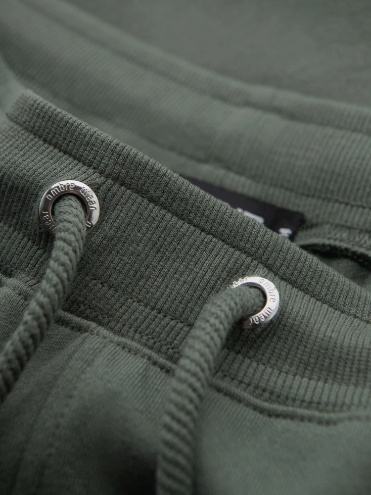 Šortai unisex rudos spalvos su raišteliu