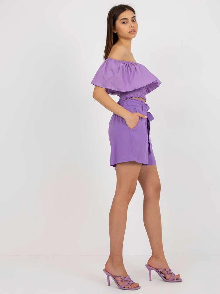 Šortai violetiniai