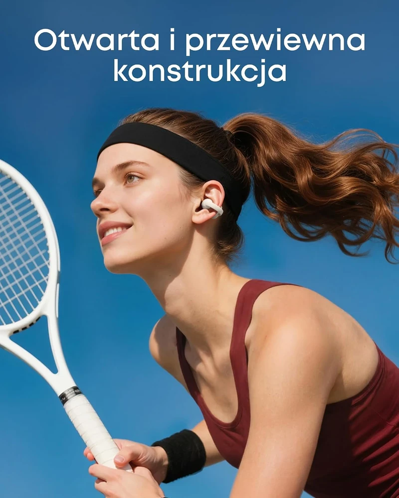 Anker soundcore belaidės atviro tipo ausinės Bluetooth 6.0, IP55, FlexiClip C50i