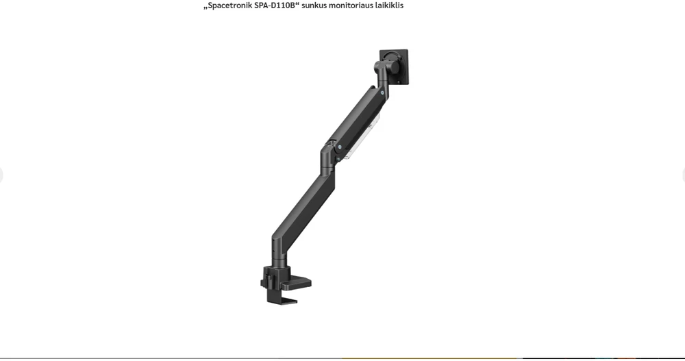 „Spacetronik SPA-D110B“ sunkus monitoriaus laikiklis 17-57 colių