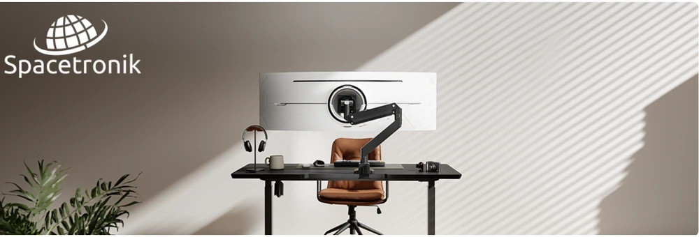 „Spacetronik SPA-D110B“ sunkus monitoriaus laikiklis 17-57 colių