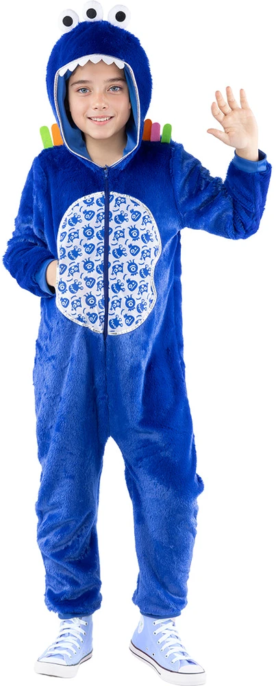 Spalvingo monstro kostiumas vaikams