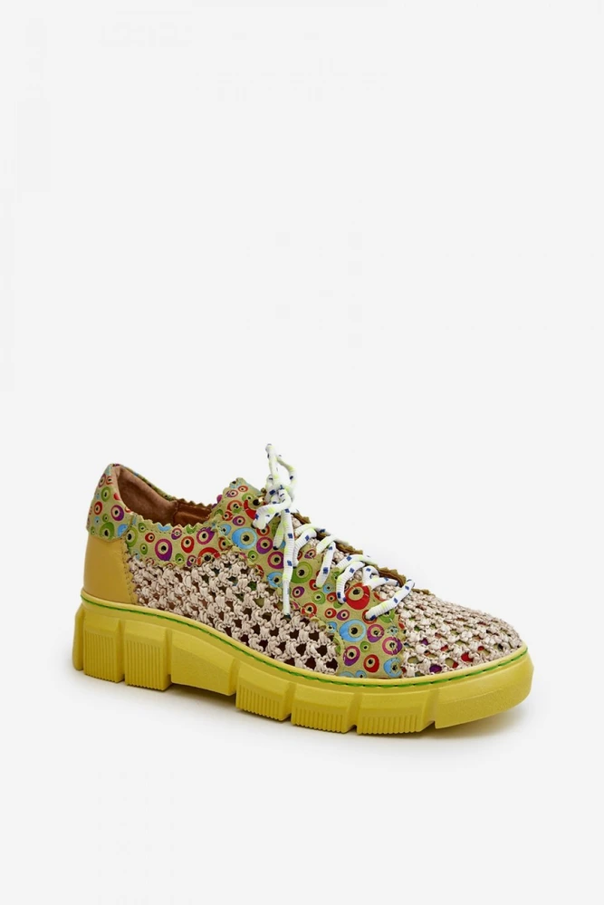 Spalvotos tekstilinės espadrilės Step in style