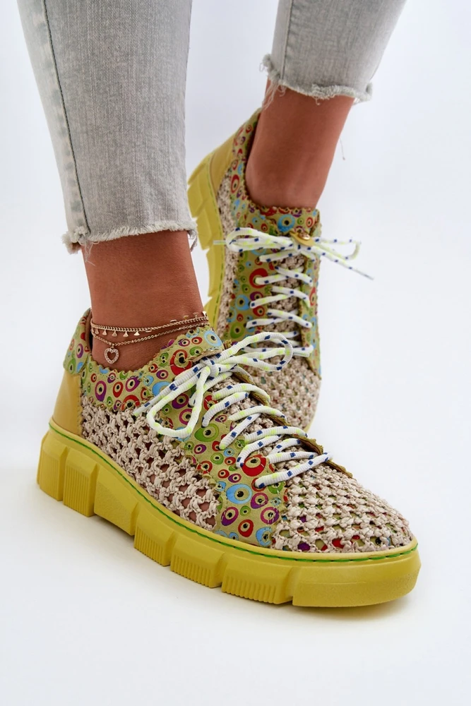 Spalvotos tekstilinės espadrilės Step in style