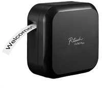 BROTHER PT-P710BTH CUBE PLUS, LABEL THERMO Spausdintuvas PORTABLE, USB, BT (Baltas)