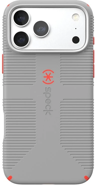 Speck Candyshell Grip MagSafe dėklas iPhone 18 Pro Max / 17 Pro Max, pilkas